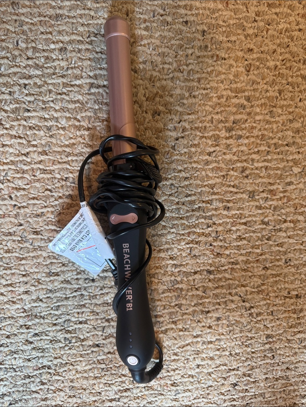 The Beachwaver Co. Curling Iron in Rose Gold and Black